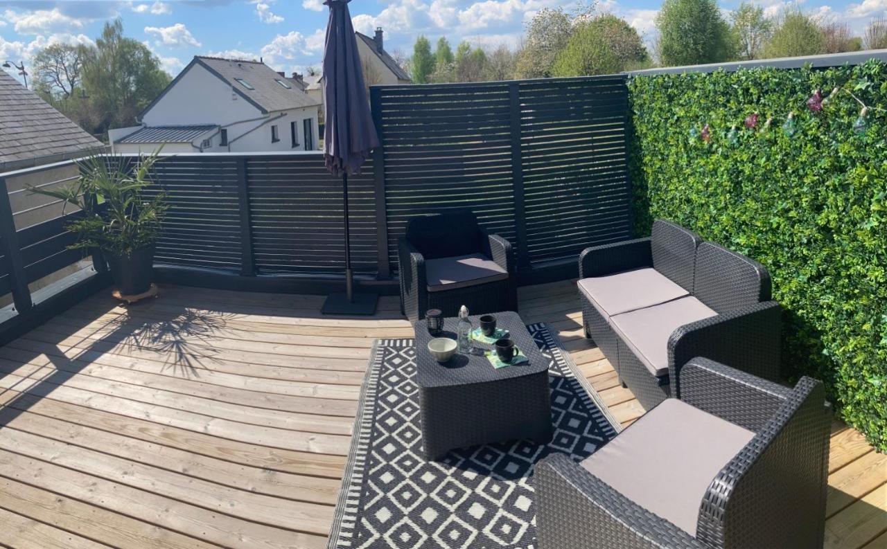 Gite La Terrasse Du 37 Breteil Esterno foto