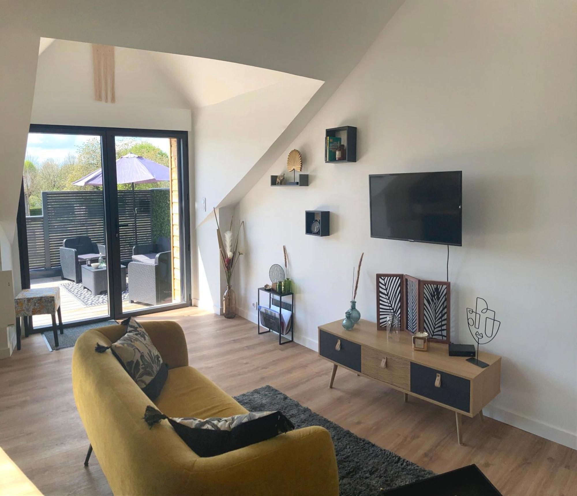 Gite La Terrasse Du 37 Breteil Esterno foto
